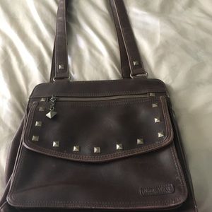 Nine West studded shoulder bag